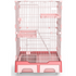 Multi-Level Cat House  with Toilet
