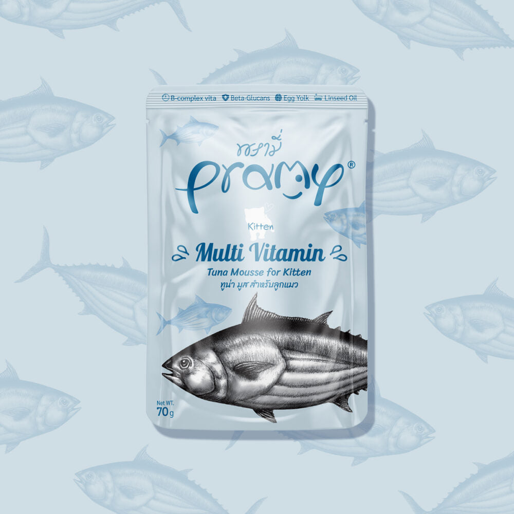 Pramy Tuna Mouse for Kitten 70g