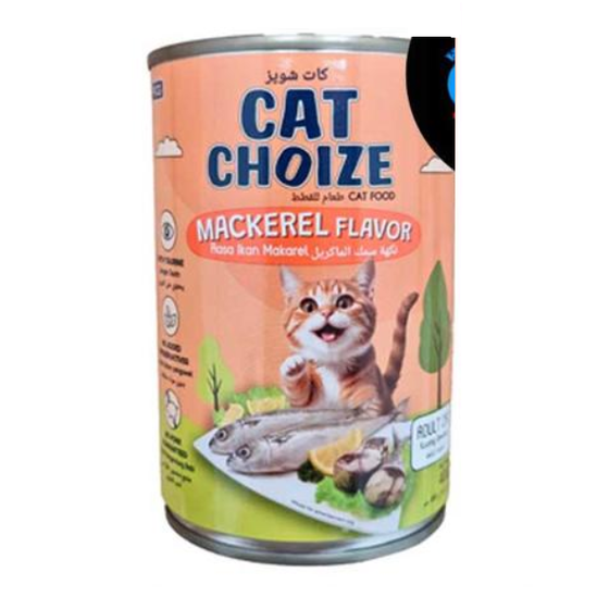 Cat Choize Adult Cat Food Mackerel Flavour in Jelly 400g Can