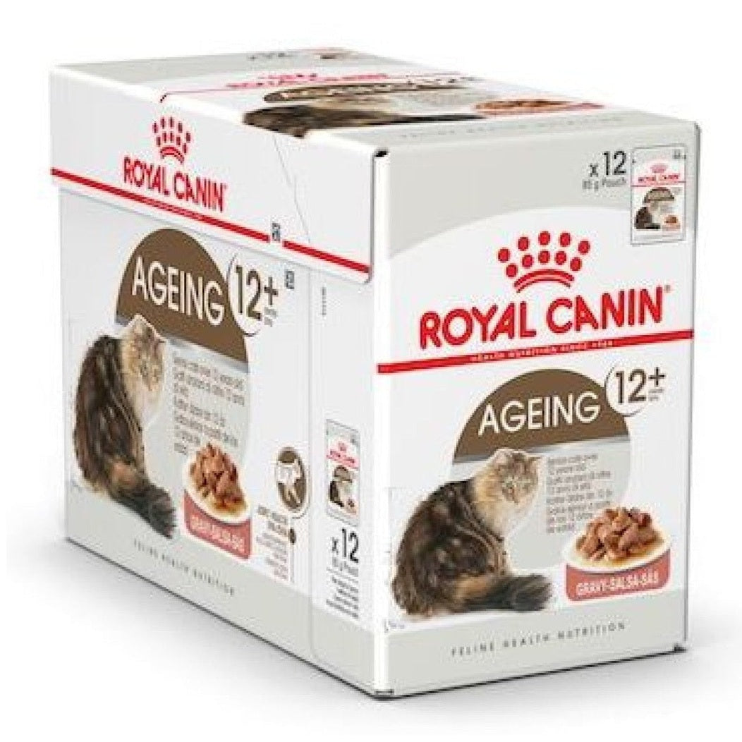 Feline Health Nutrition Ageing 12+ Gravy (Wet Food - Pouches) 12 X 85G
