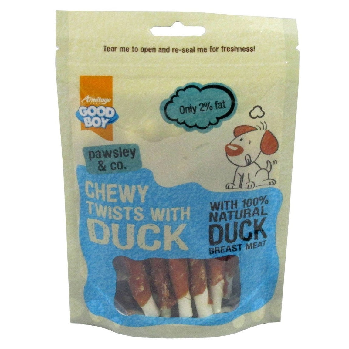 Chewy Duck Twists - 90G