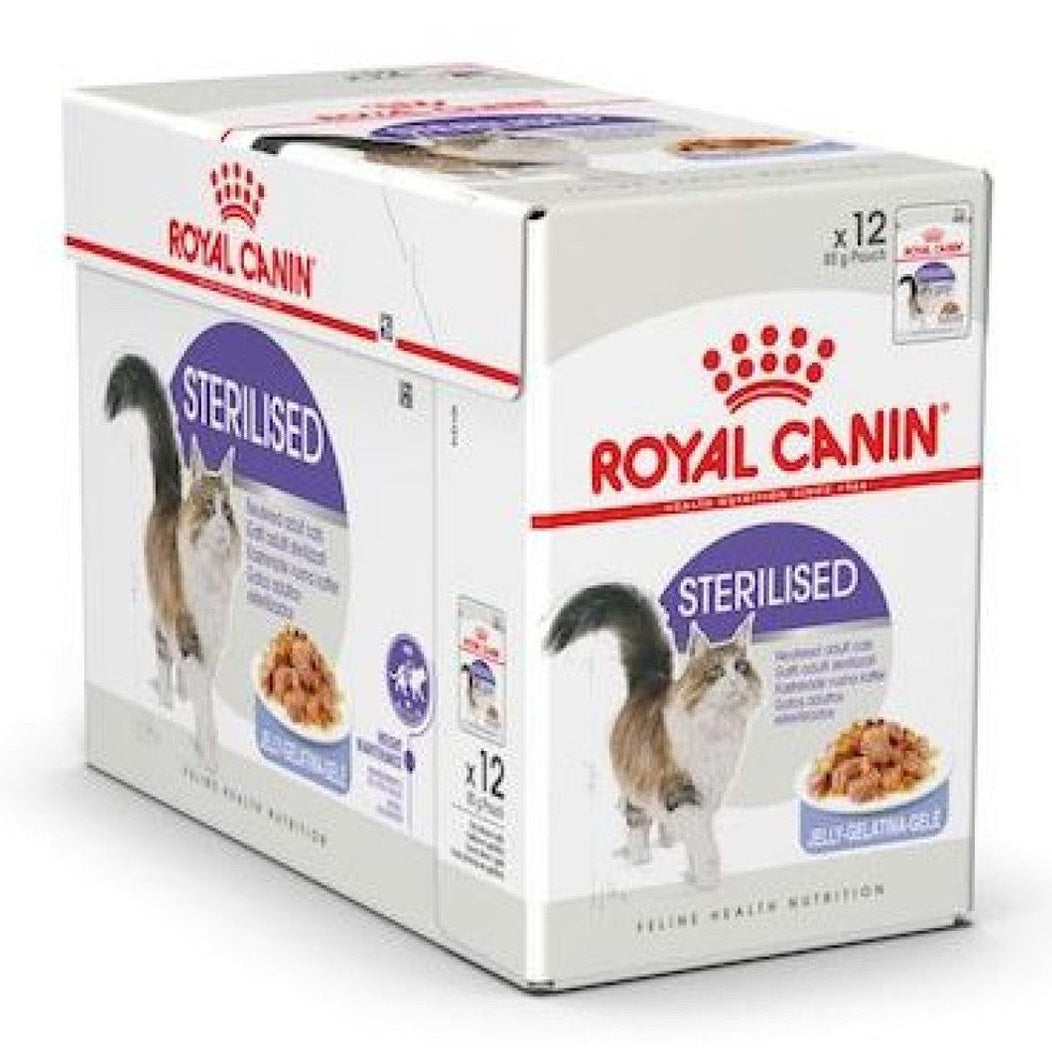 Feline Health Nutrition Sterilised Jelly (Wet Food - Pouches) 12 X 85G