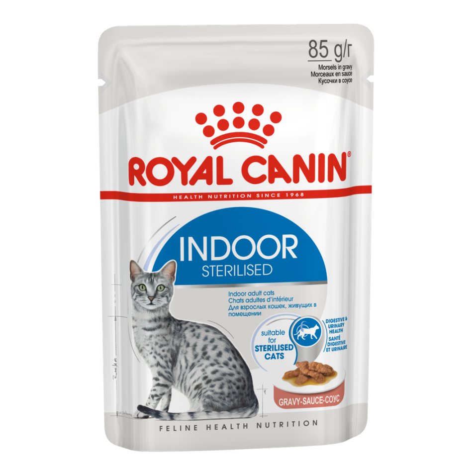 Feline Health Nutrition Indoor (Wet Food - Pouches) 12 X 85G