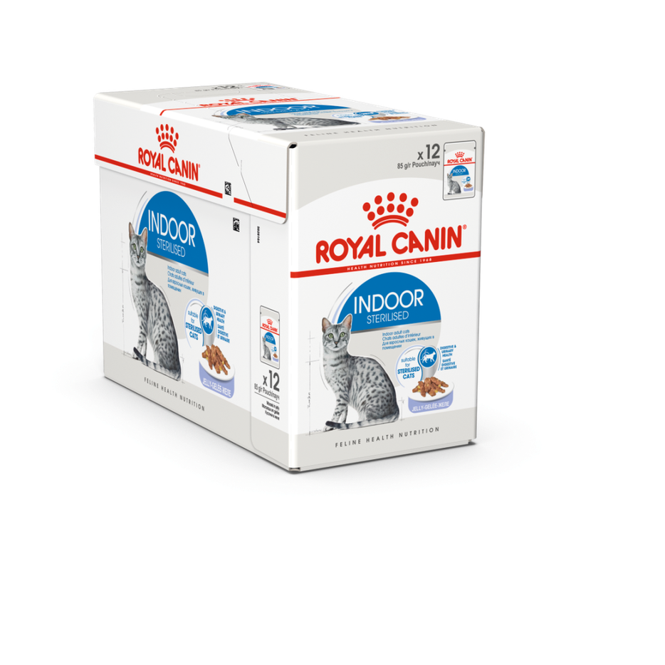 Feline Health Nutrition Indoor Jelly (Wet Food - Pouches) 12 X 85G