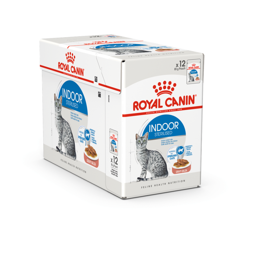 Feline Health Nutrition Indoor (Wet Food - Pouches) 12 X 85G