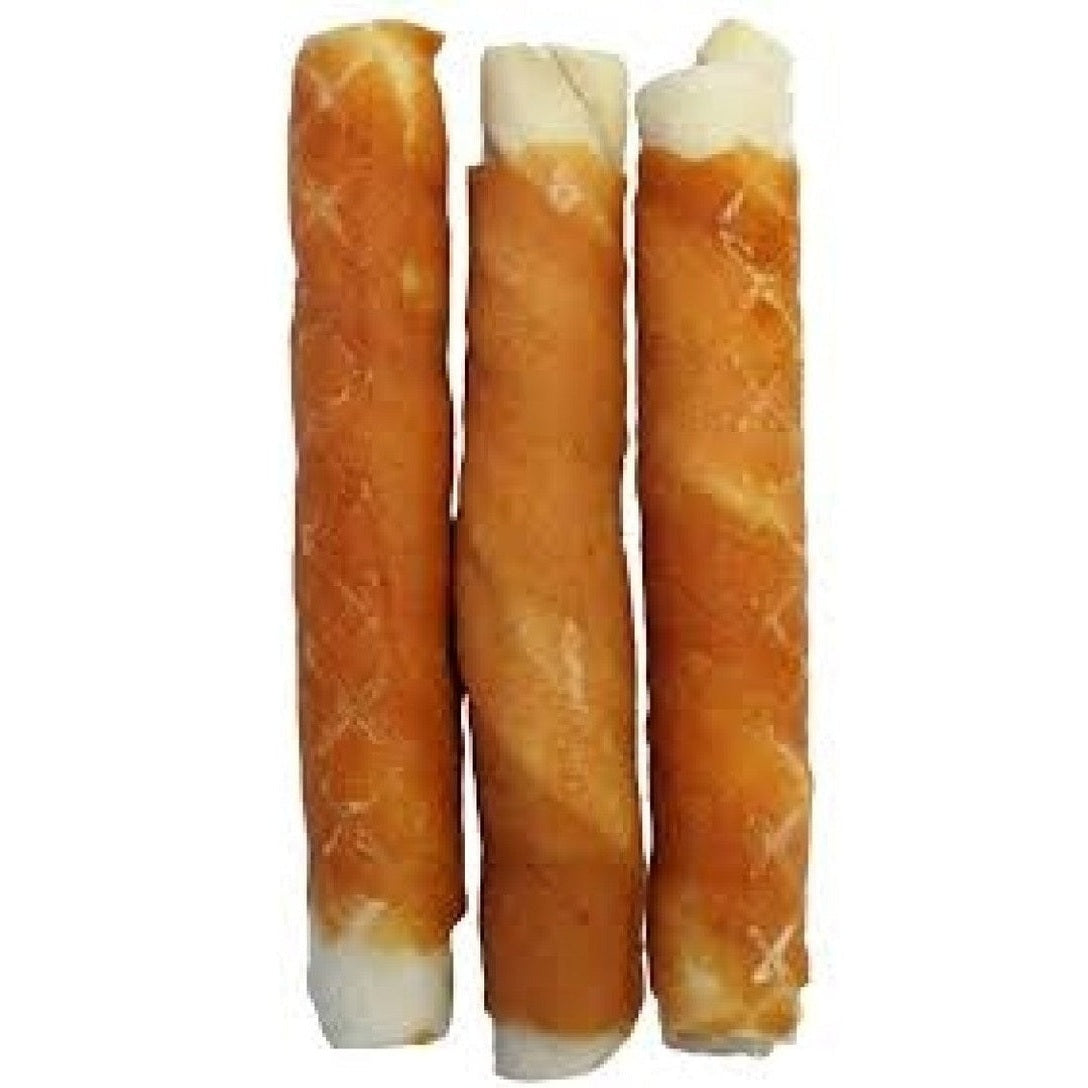 Jumbo Chicken Chewy Twists - 100G