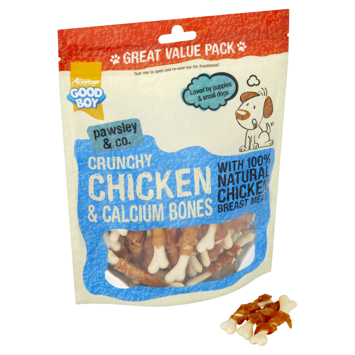 Goodboy Chicken & Calcium Bones 350G Value Pack