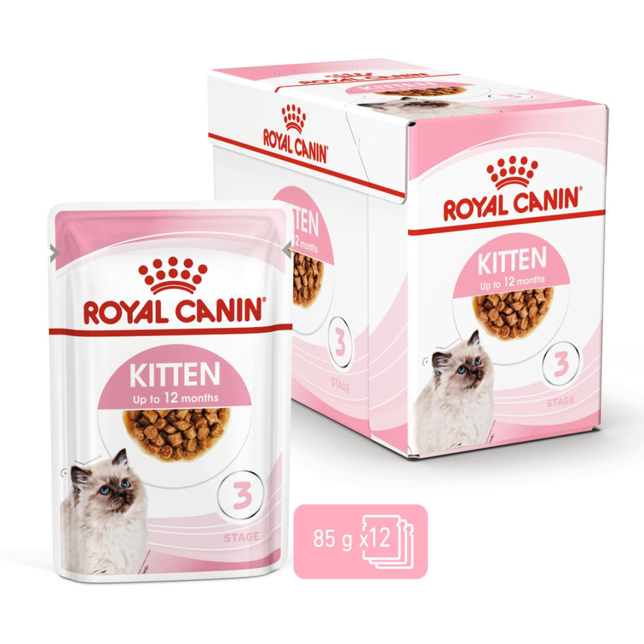 Feline Health Nutrition Kitten Gravy (Wet Food - Pouches) 12 X 85G