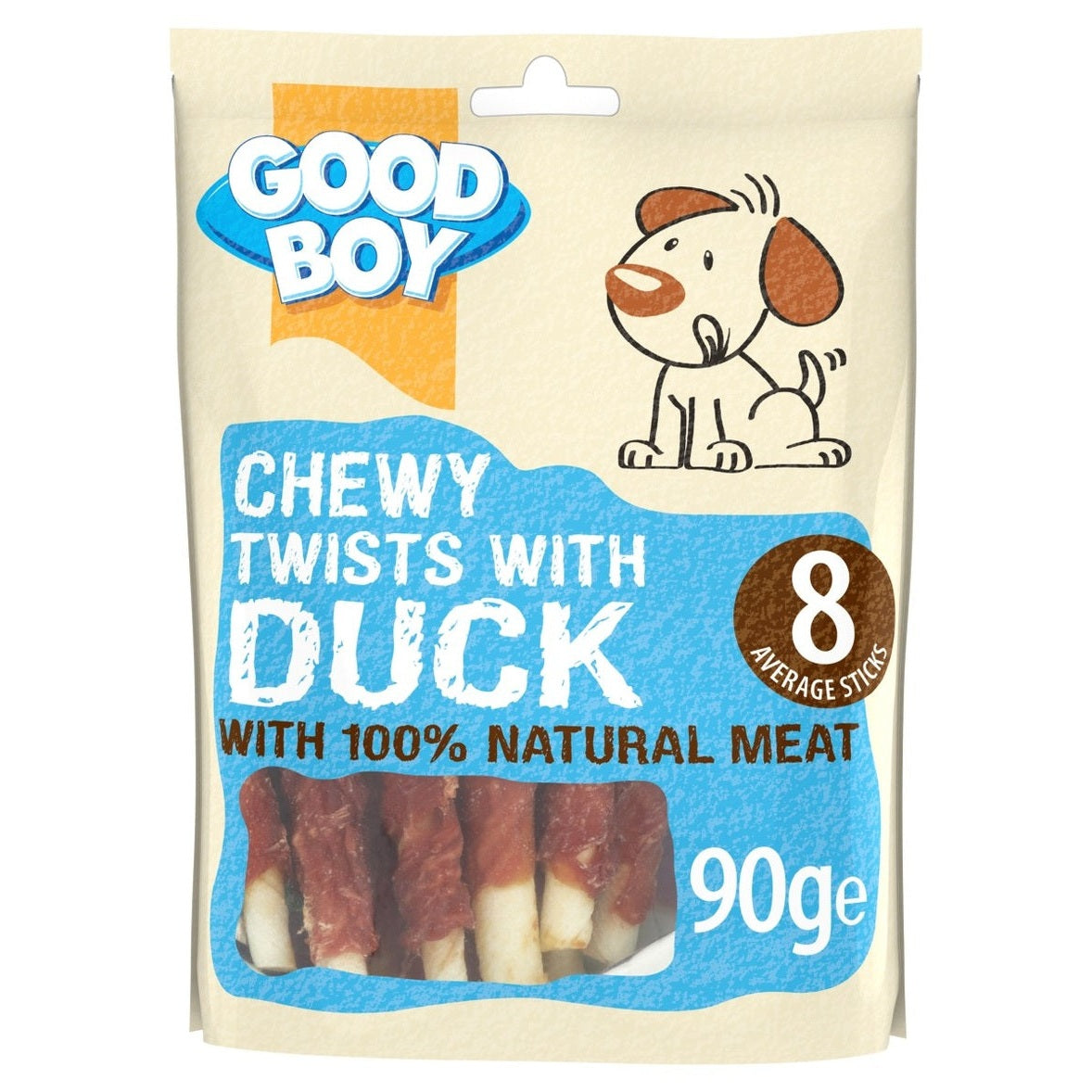 Chewy Duck Twists - 90G