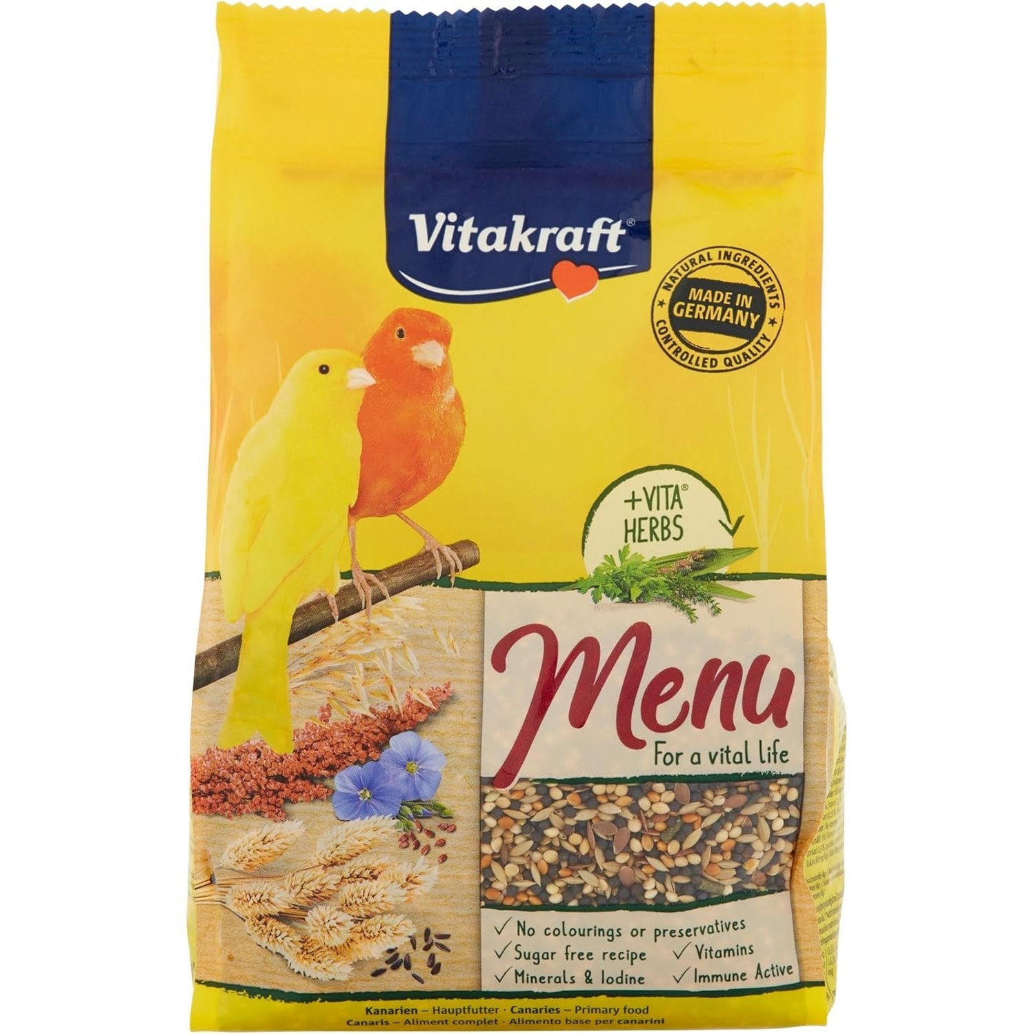 Vitakaraft Canary Vital Honey 500G