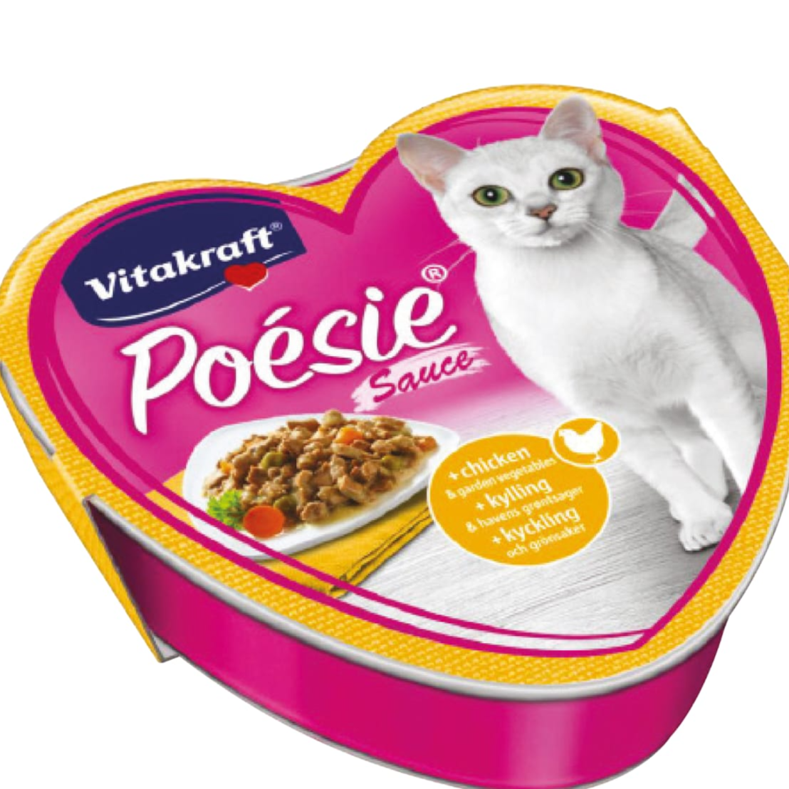 Vitakaraft Poesie Chicken & Garden Vegetables 85G