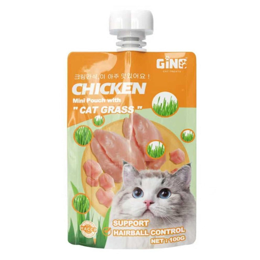 Petmetro Cat Creamy Treat Chicken and Grass 100G
