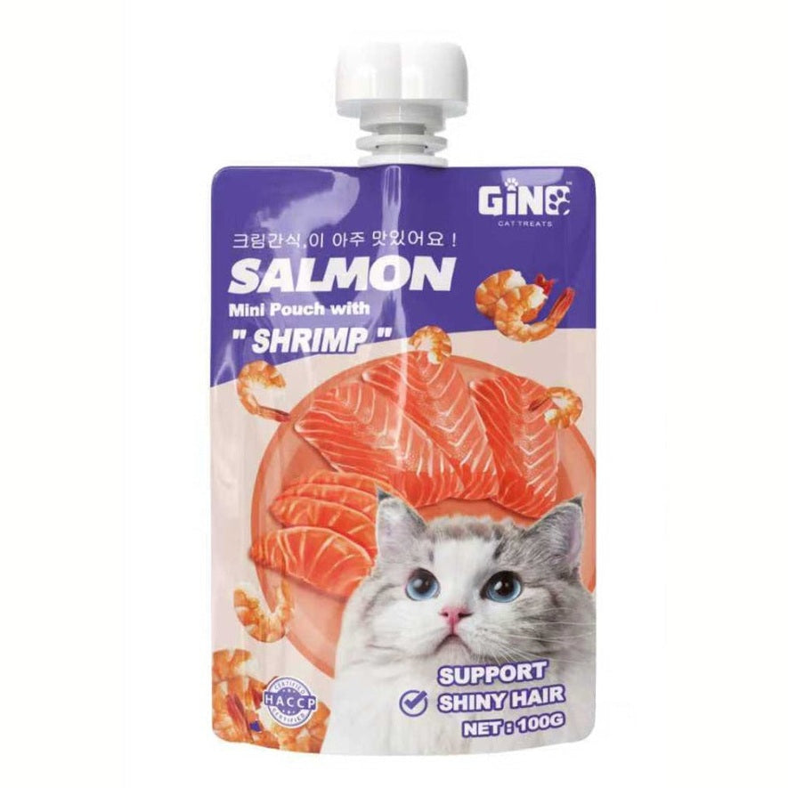 Petmetro Cat Creamy Treat Salmon and Shrimp 100G
