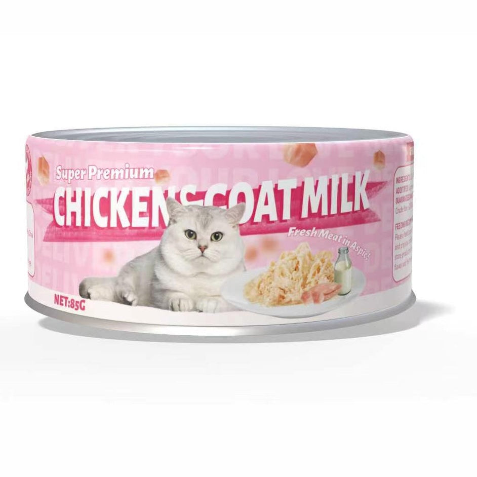 Petmetro Human Grade Chicken with Goat Milk Canned 85G