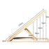 Adjustable Wooden Pet Ramp