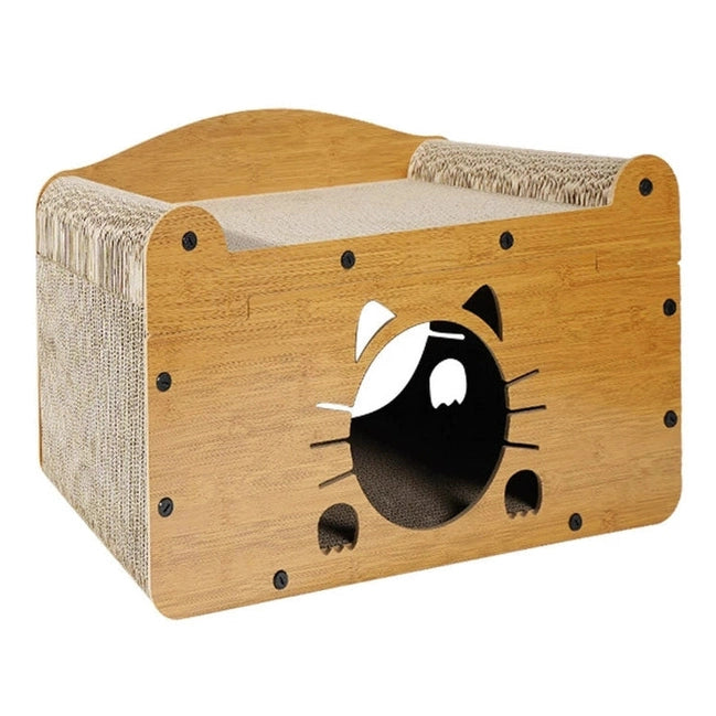 Cat Head Sofa Corrugated Cat Nest