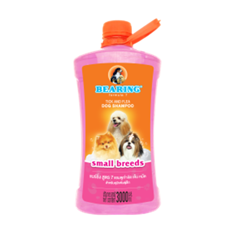 BEARING Tick And Flea Dog Shampoo Small Breeds (3000 ml)