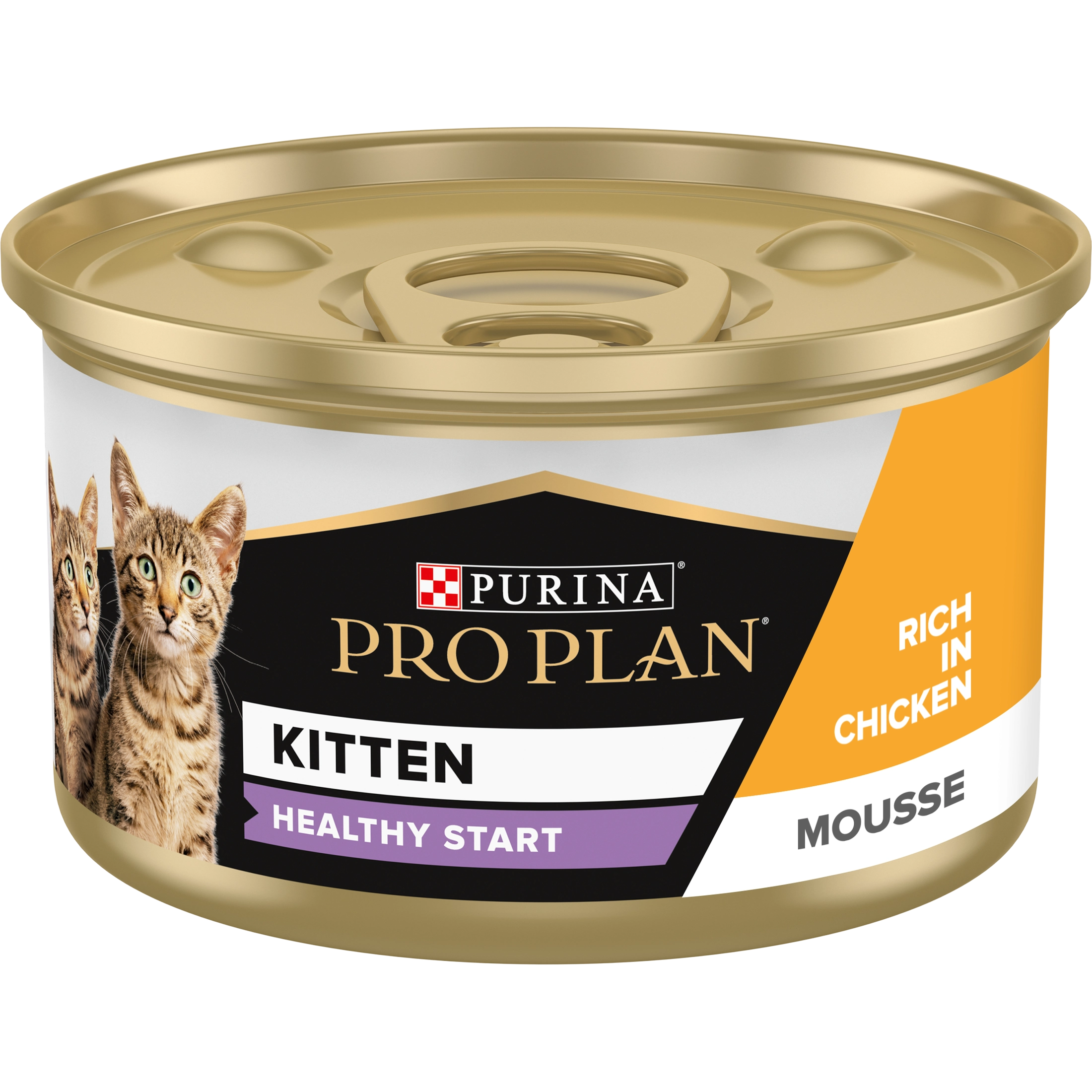 Pro Plan Baby Kitten Mousse Healthy Start, Wet Cat Food, rich in Chicken 85g