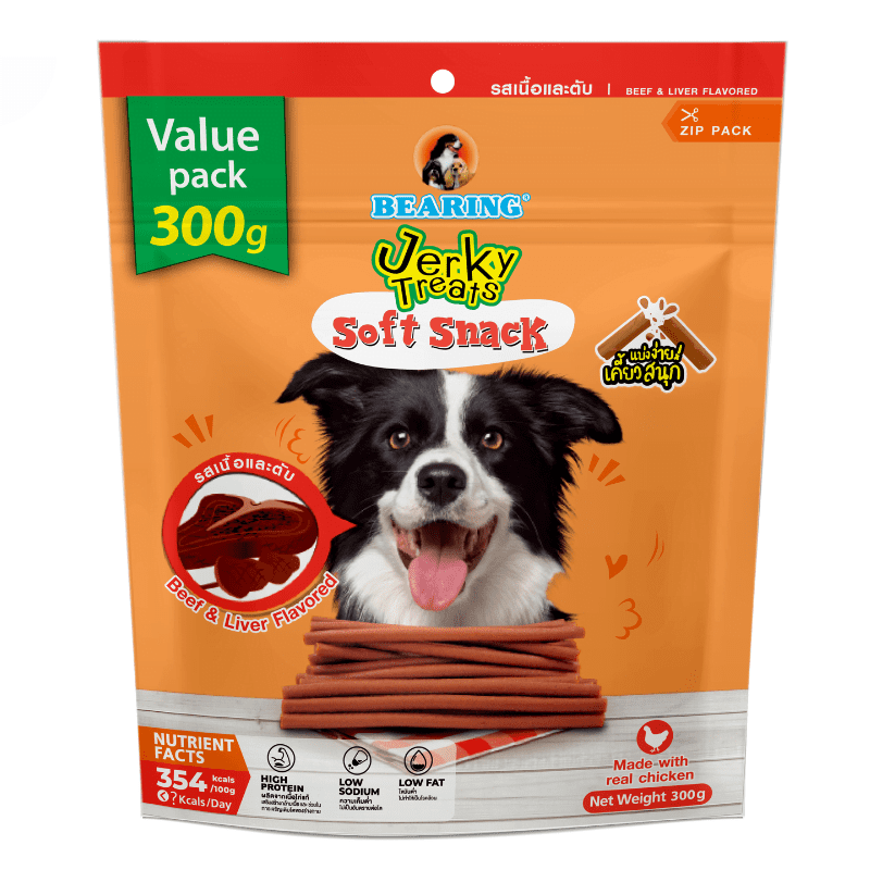 BEARING Jerky Treats Stick Beef & Liver (300 g)