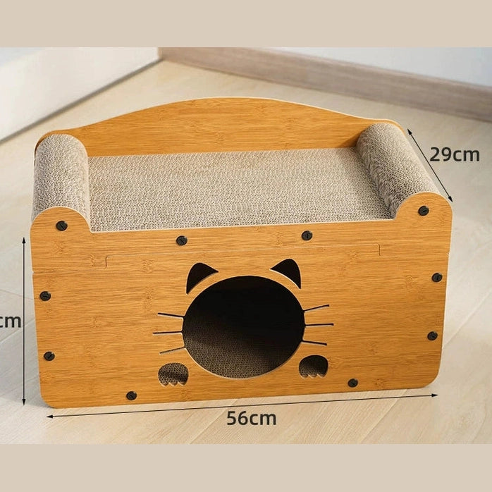 Cat Head Sofa Corrugated Cat Nest
