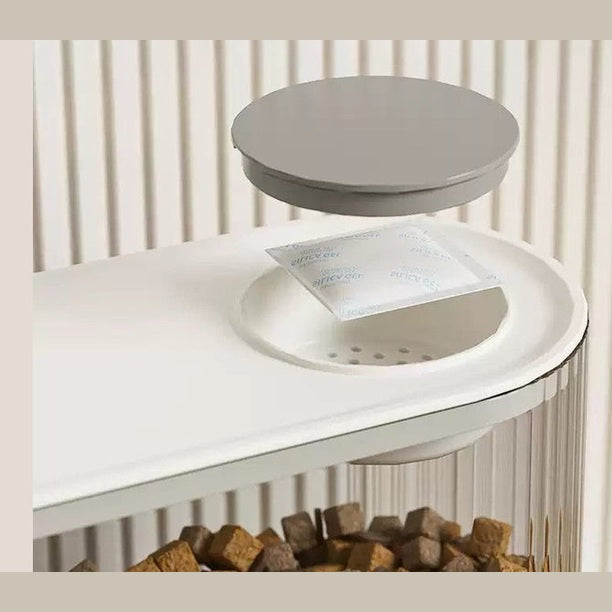 Whale L-Shaped Water And Feeding Dispenser.