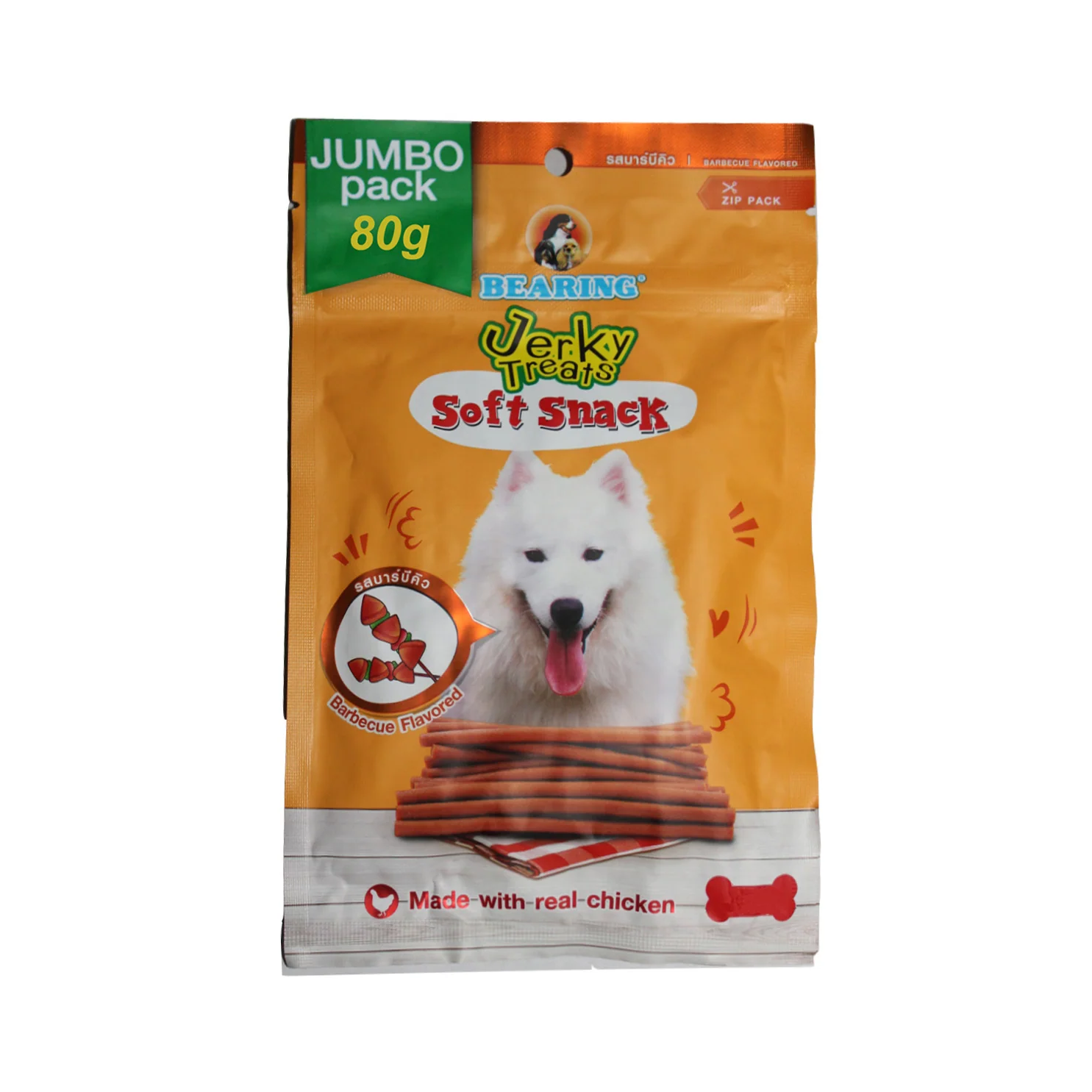 BEARING Jerky Treats Stick Barbucue (80 g)