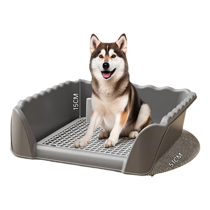Prefer An Oversized Wavy Dog Toilet