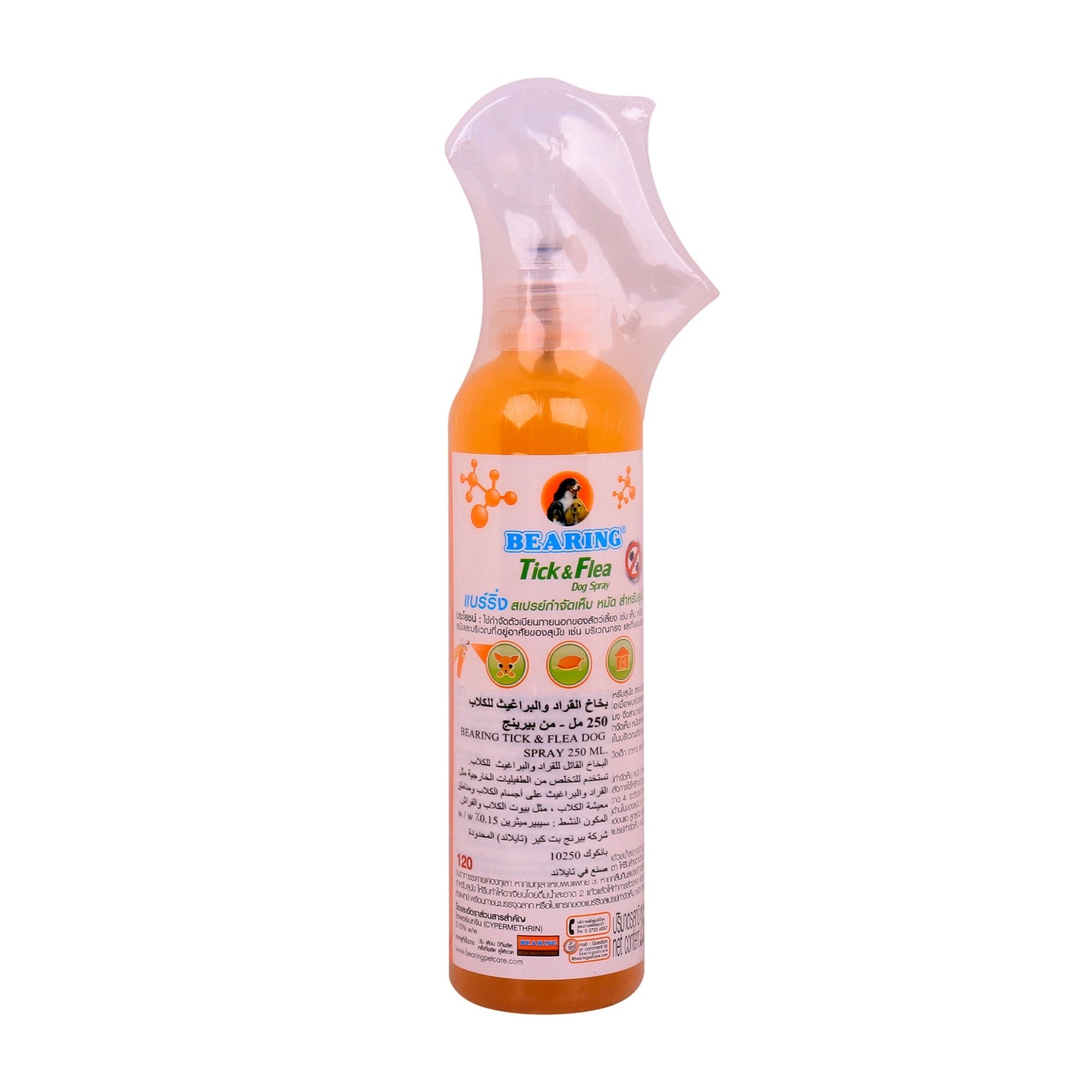 BEARING Tick & Flea Dog Spray (250 ml)