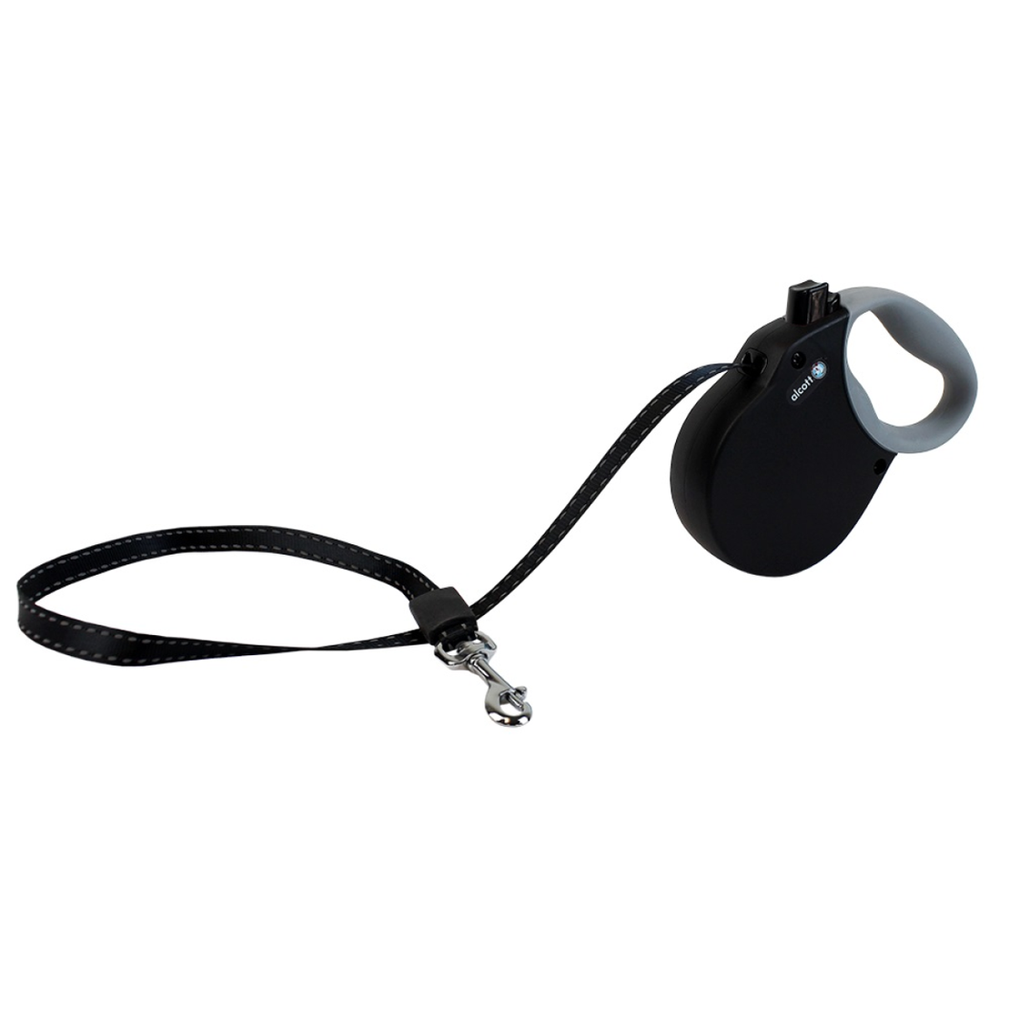 Adventure Retractable Leash, 3 M - Extra-Small - Black