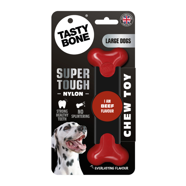 Tastybone Nylon Large Dog - Beef