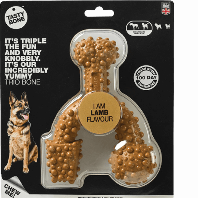 Tastybone Nylon Trio Large Dog - Lamb