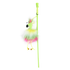 Furry Ball - Fluffy Bird Wand - Pink