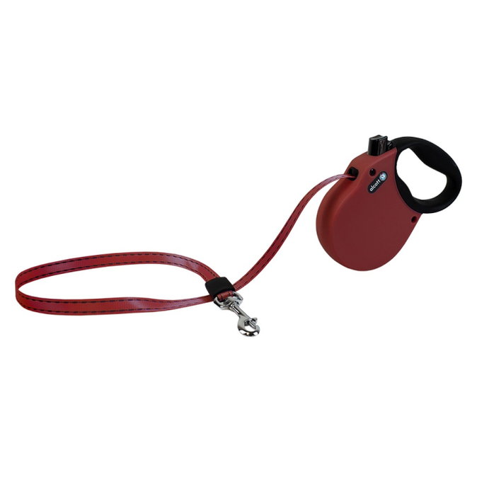 Adventure Retractable Leash, 3 M - Extra-Small - Red