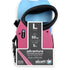 Adventure Retractable Leash, 5 M - Large - Pink