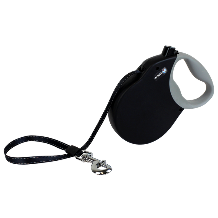 Expedition Retractable Leash, 7.5 M - Large - Black