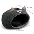 Nest Cat Bed Black