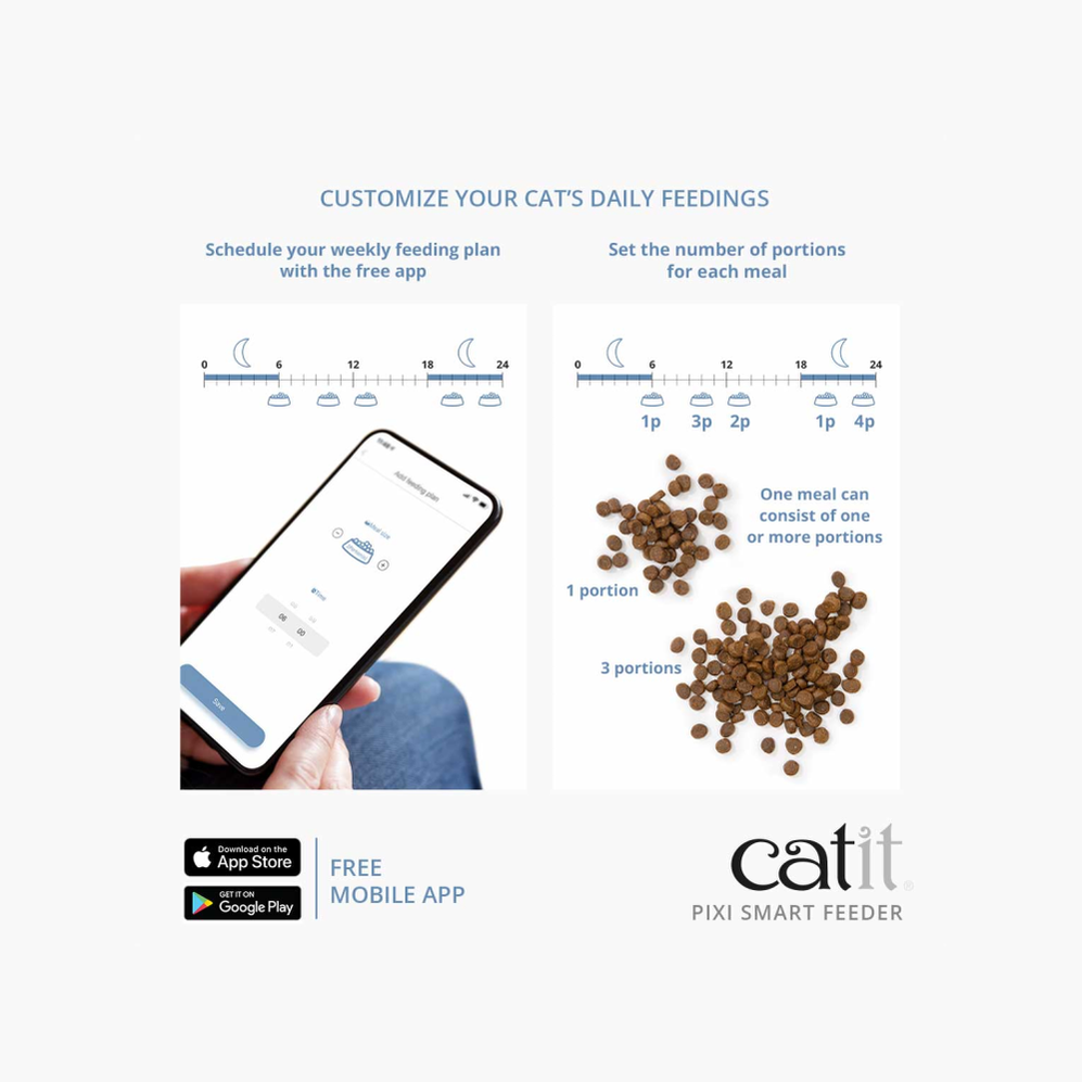 Catit Pixi Smart Dry Food Feeder