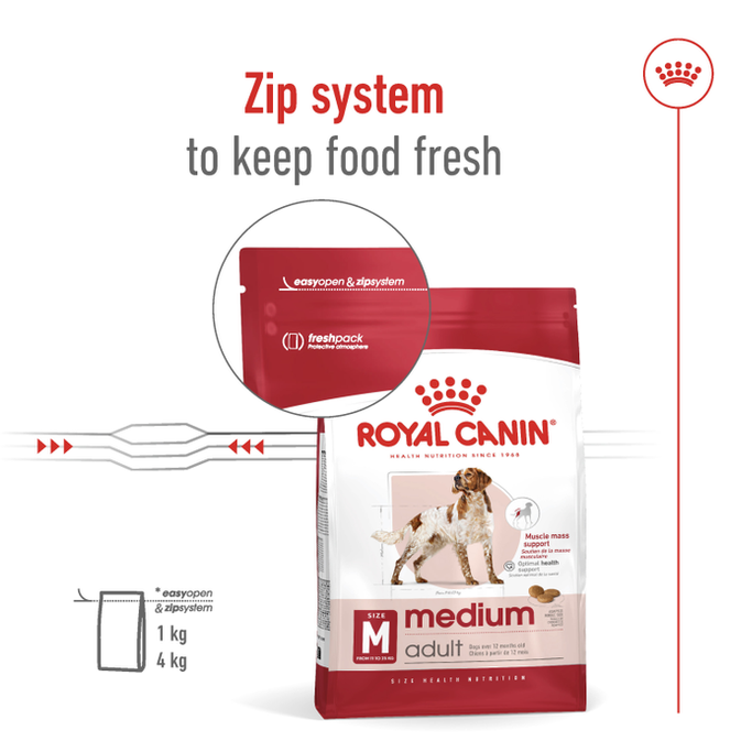 Size Health Nutrition Medium Adult 4 Kg