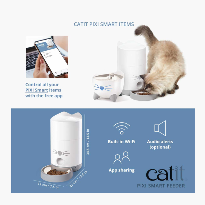 Catit Pixi Smart Dry Food Feeder