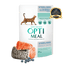 OPTIMEAL for sterilised cat with salmon and wild blueberries in jelly 85g pack of 12 pcs