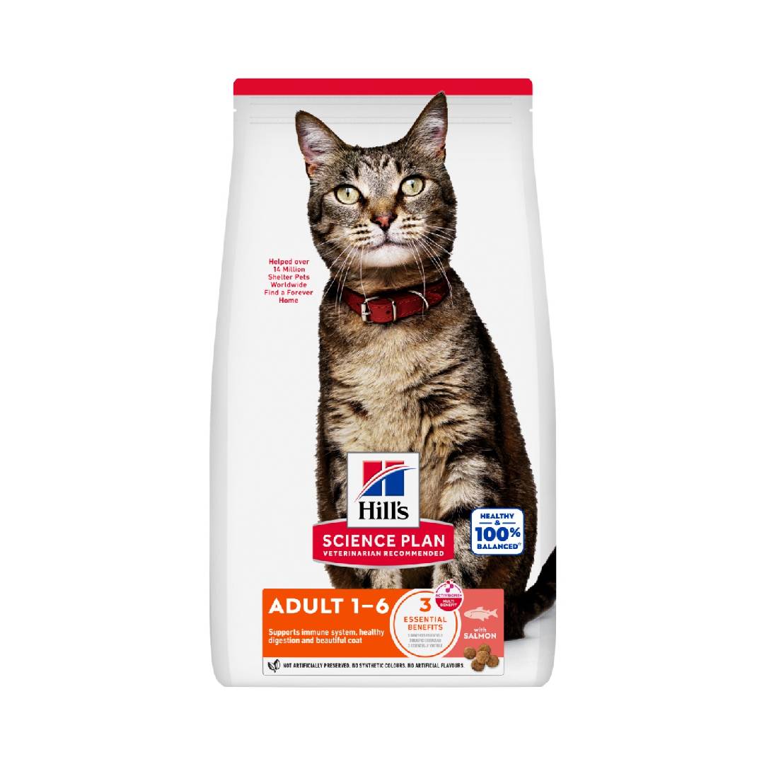 Hills Science Plan Adult Cat Food With Salmon 1.5kg