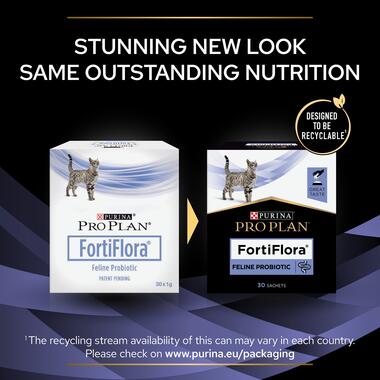 Pro Plan FortiFlora, Cat Probiotic Supplement, 30x1g