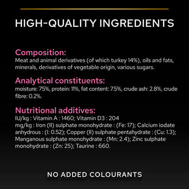 Pro Plan Delicate Adult Wet Cat Food,  Mousse Turkey 85g