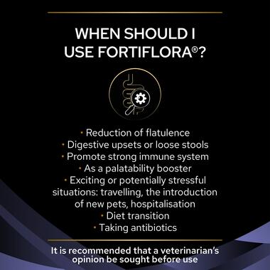 Pro Plan FortiFlora, Dog Probiotic Supplement, 30x1g