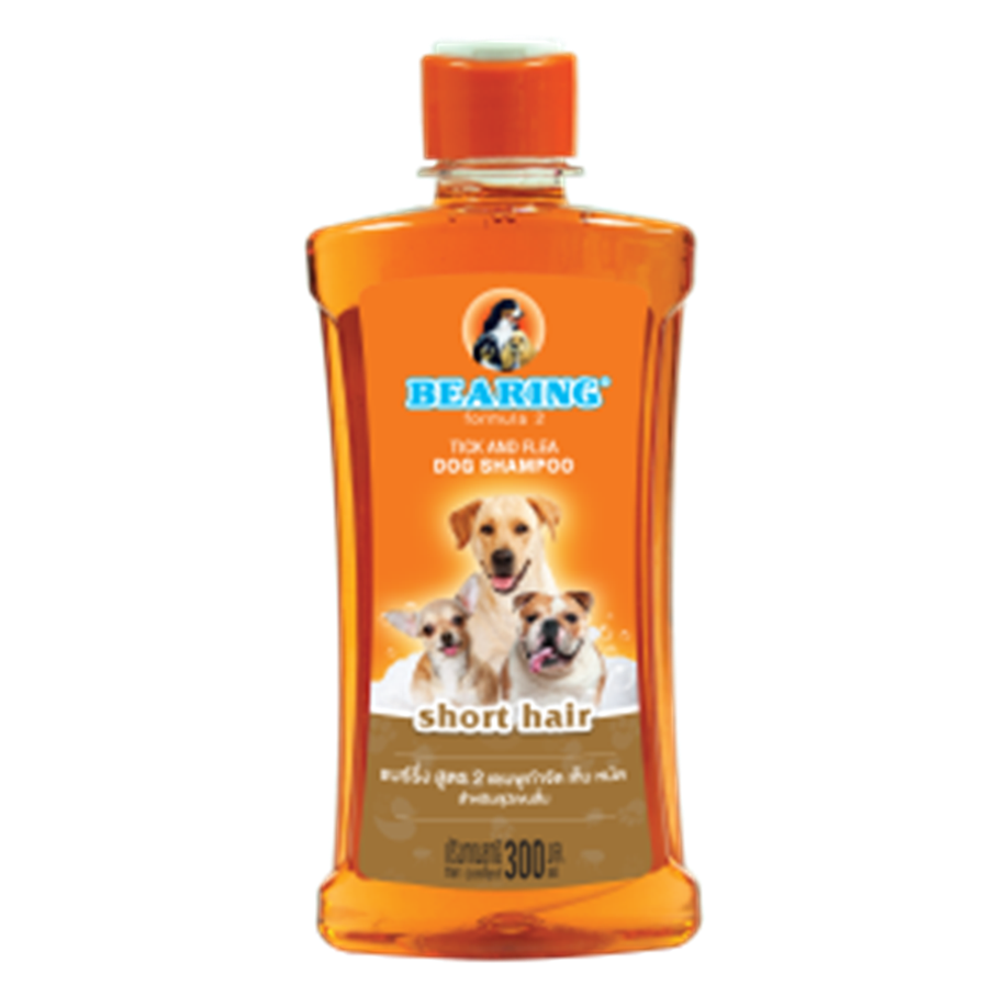 BEARING Tick And Flea Dog Shampoo Short Hair (300 ml)