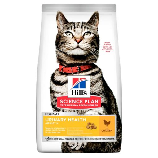 Hill`s Science Plan Urinary Health Adult Cat Food with Chicken (1.5kg)