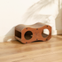 Tunnel Kitten Hug Fish -Medium - Walnut